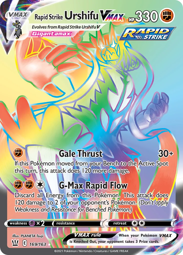 Rapid Strike Urshifu VMAX · Battle Styles