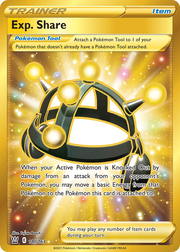 Exp. Share · Battle Styles