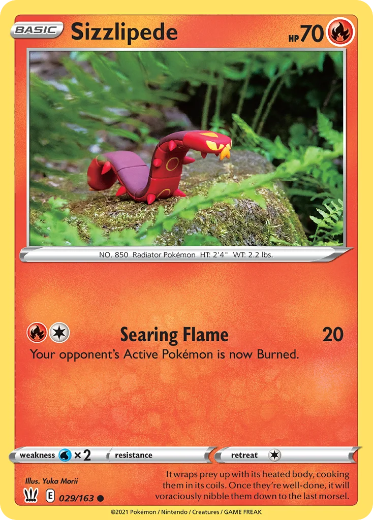 Sizzlipede · Battle Styles