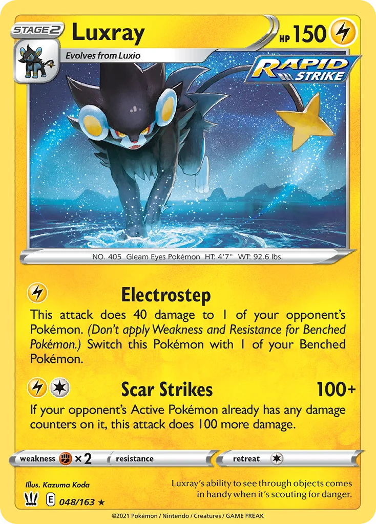 Luxray · Battle Styles