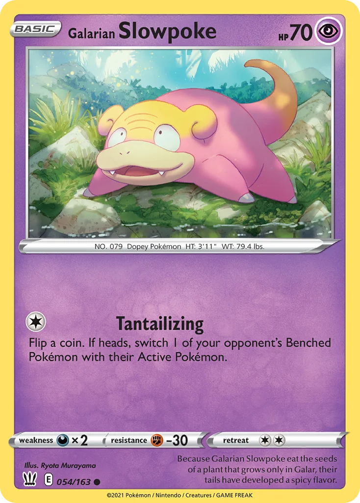 Galarian Slowpoke · Battle Styles