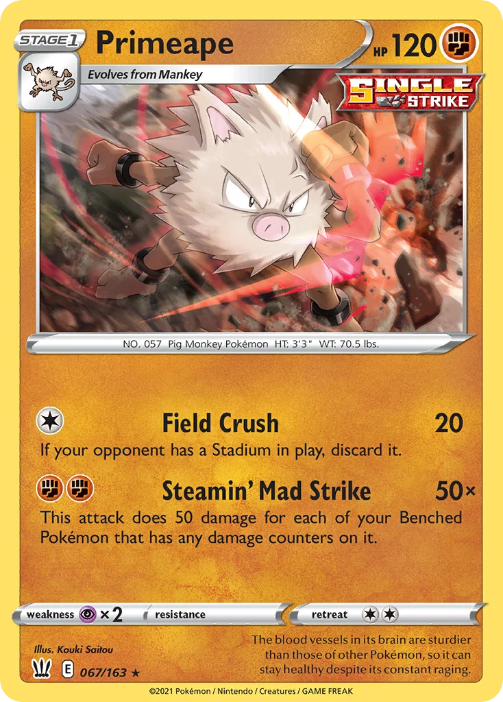 Primeape · Battle Styles