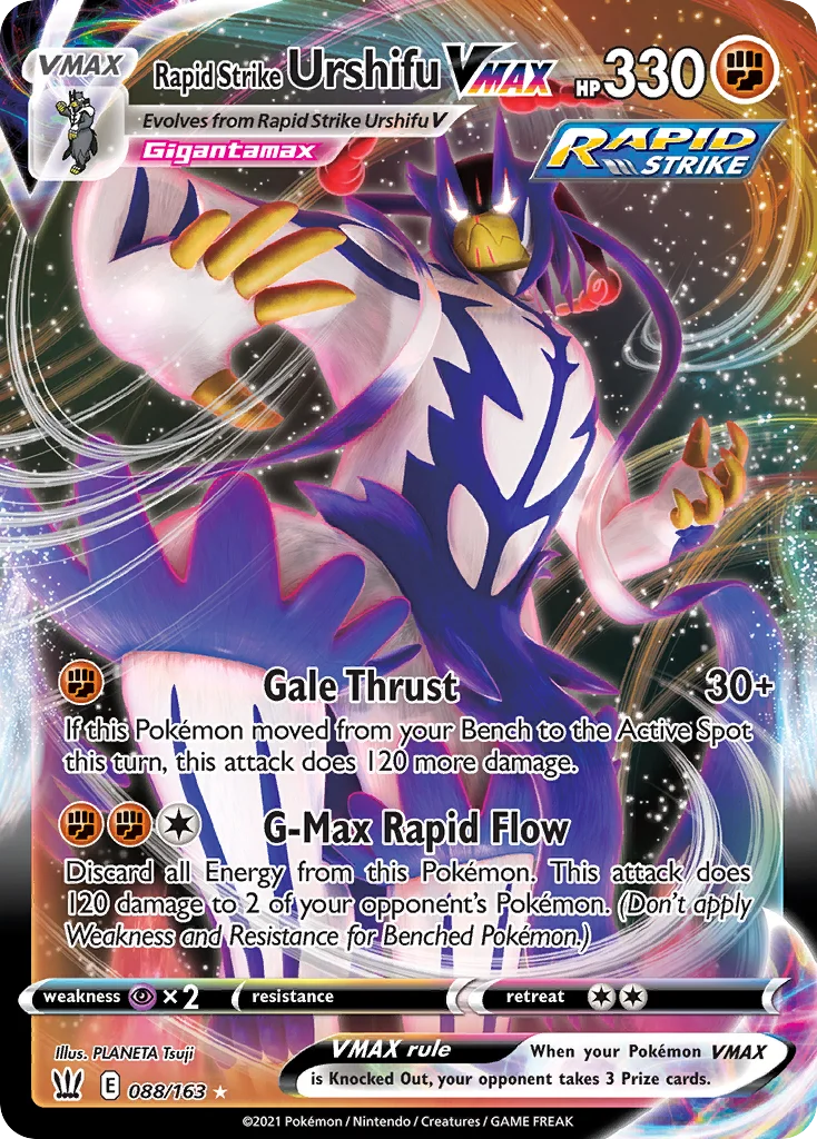 Rapid Strike Urshifu VMAX · Battle Styles