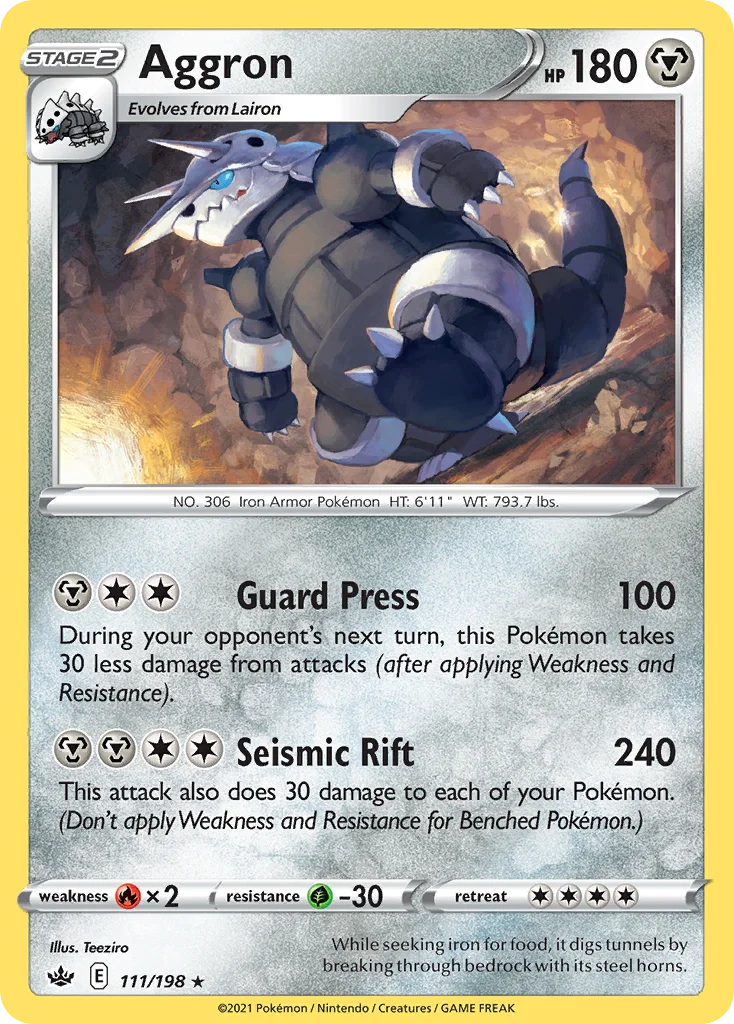 Aggron · Chilling Reign