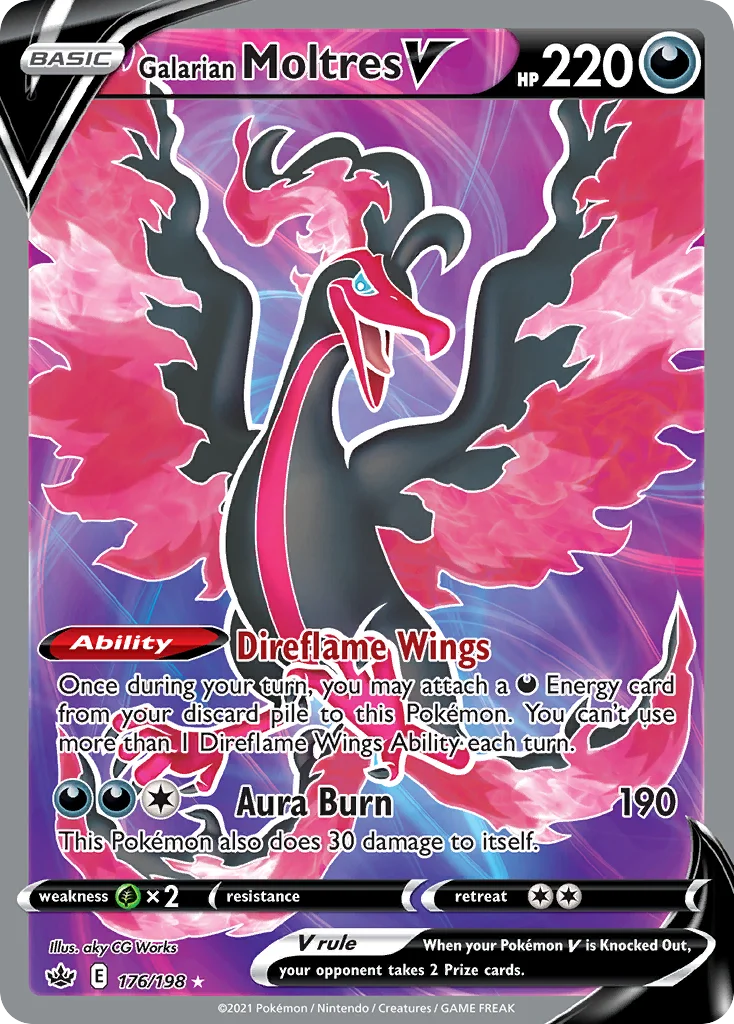 Galarian Moltres V · Chilling Reign