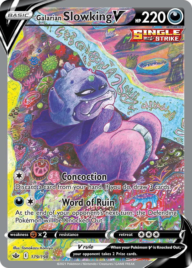 Galarian Slowking V · Chilling Reign