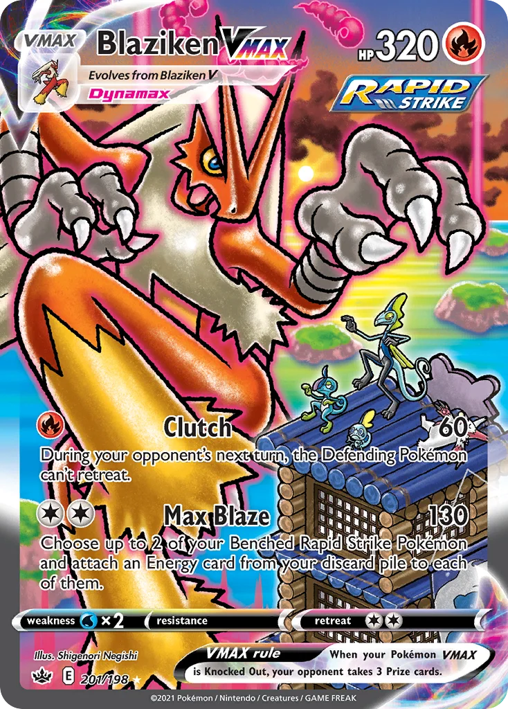 Blaziken VMAX · Chilling Reign