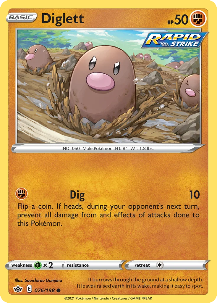 Diglett · Chilling Reign
