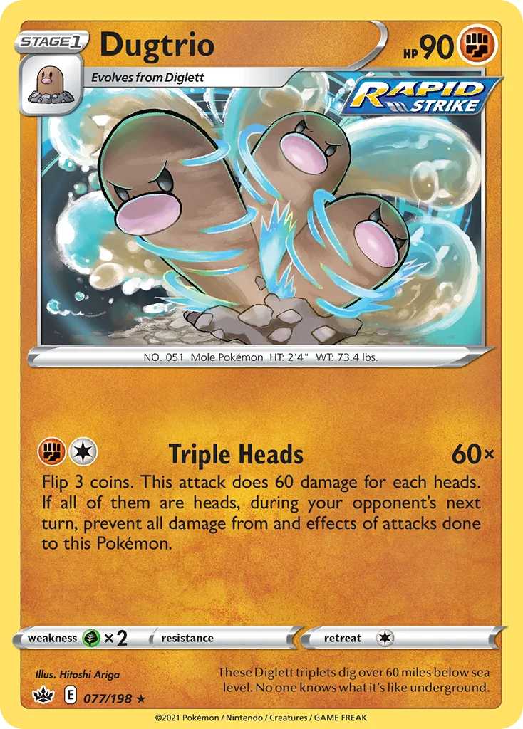 Dugtrio · Chilling Reign