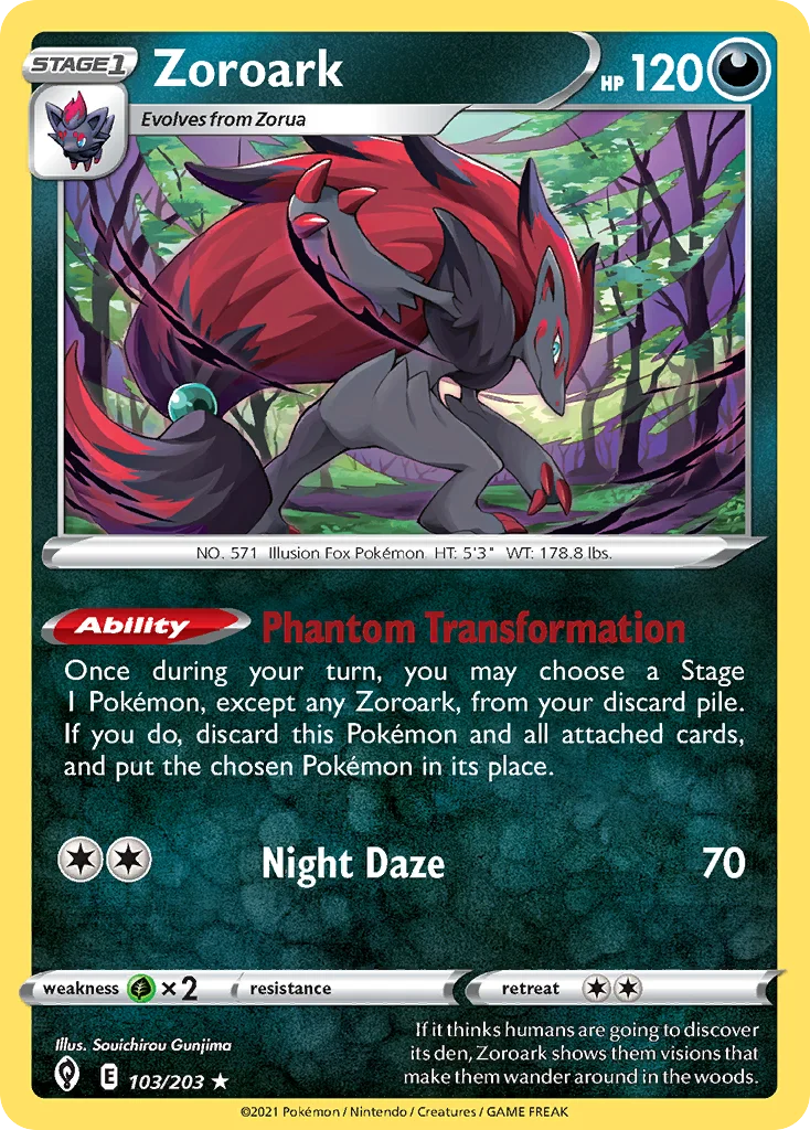 Zoroark · Evolving Skies