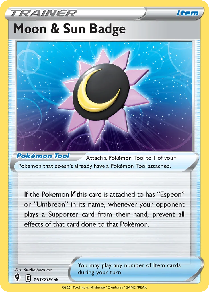 Moon & Sun Badge · Evolving Skies