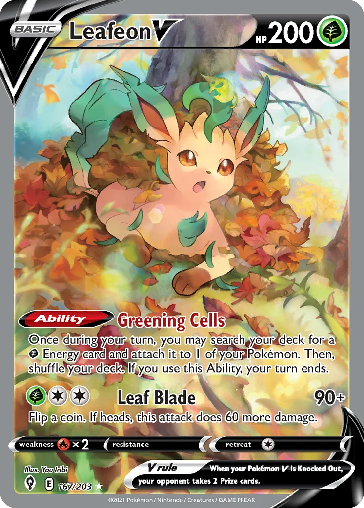 Leafeon V · Evolving Skies
