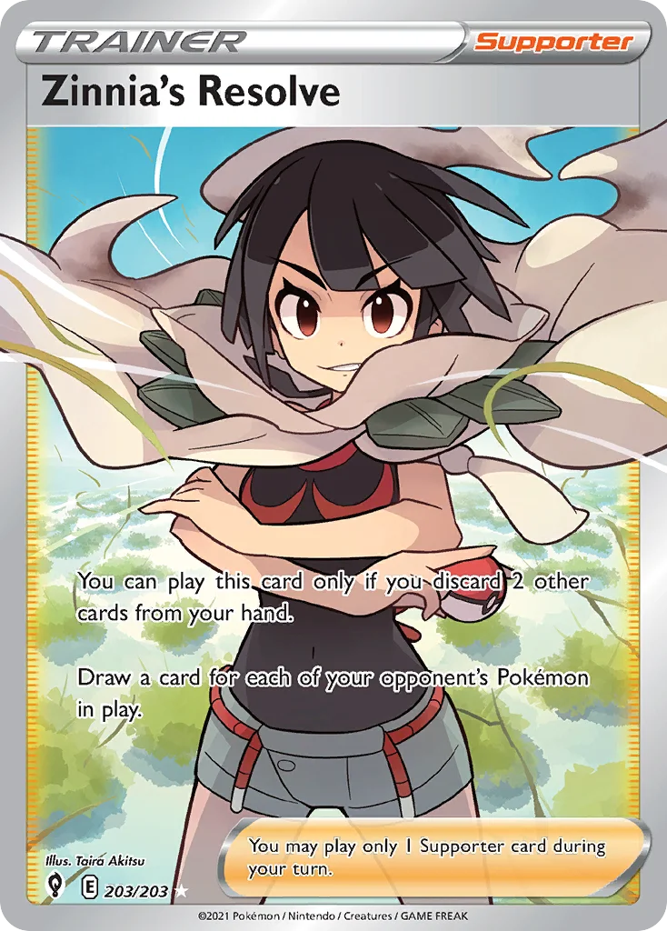 Zinnia's Resolve · Evolving Skies