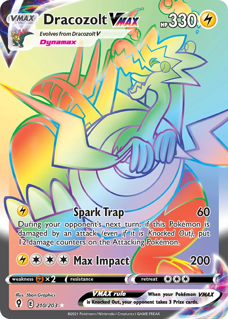 Dracozolt VMAX · Evolving Skies