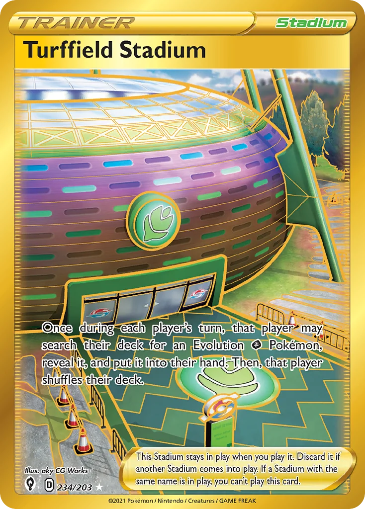 Turffield Stadium · Evolving Skies