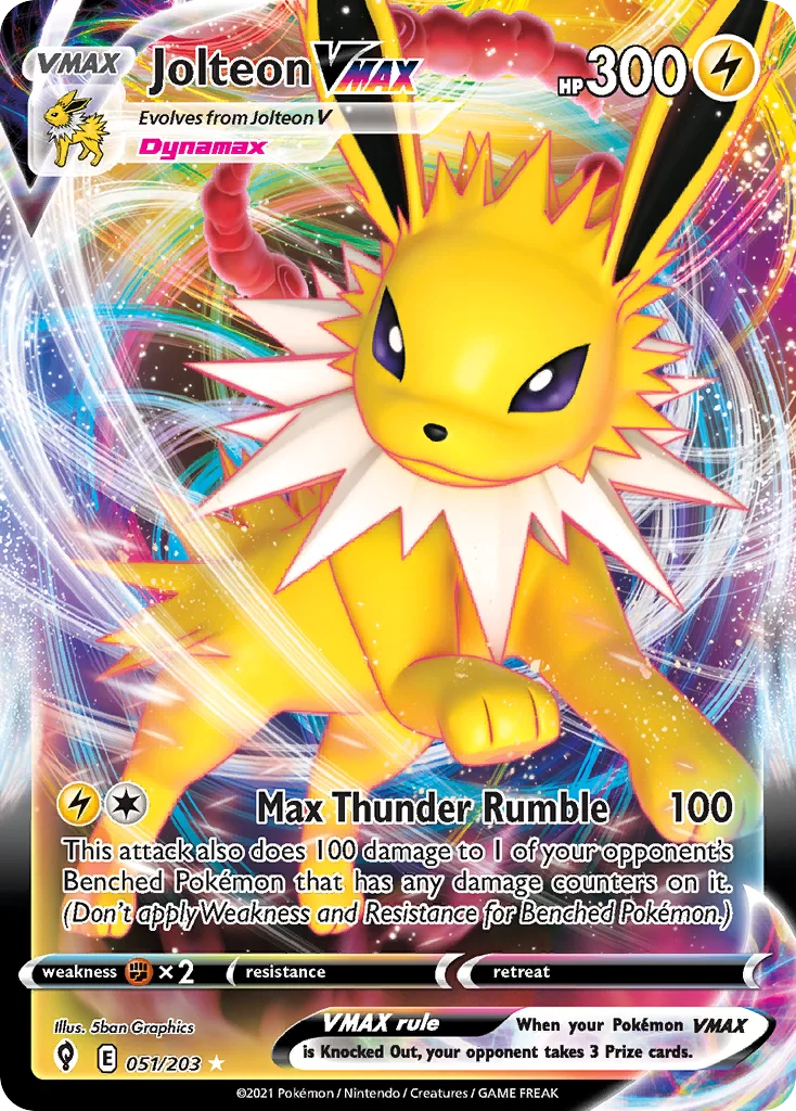 Jolteon VMAX · Evolving Skies