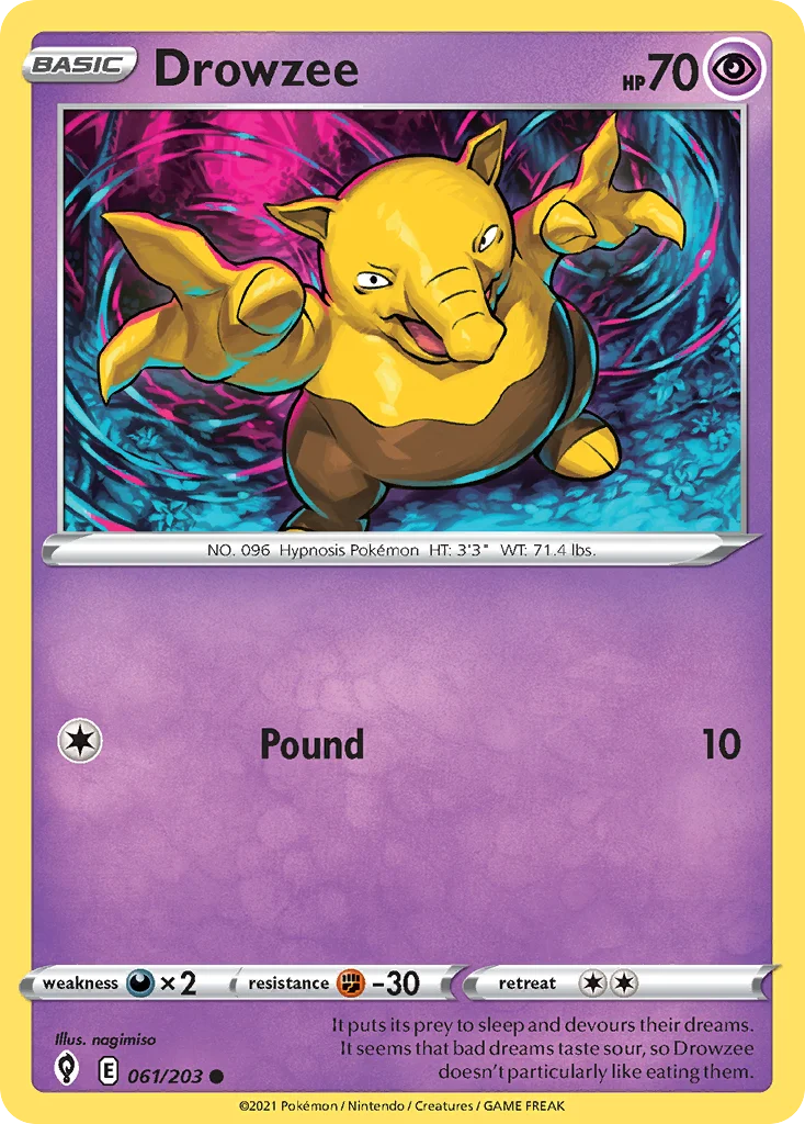 Drowzee · Evolving Skies