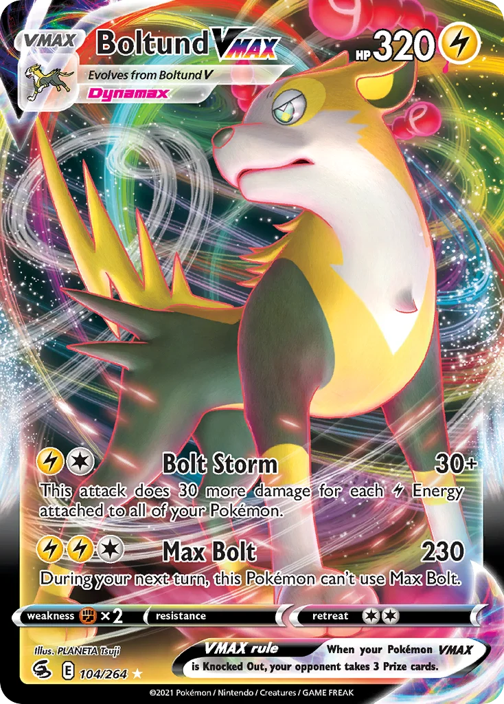 Boltund VMAX · Fusion Strike