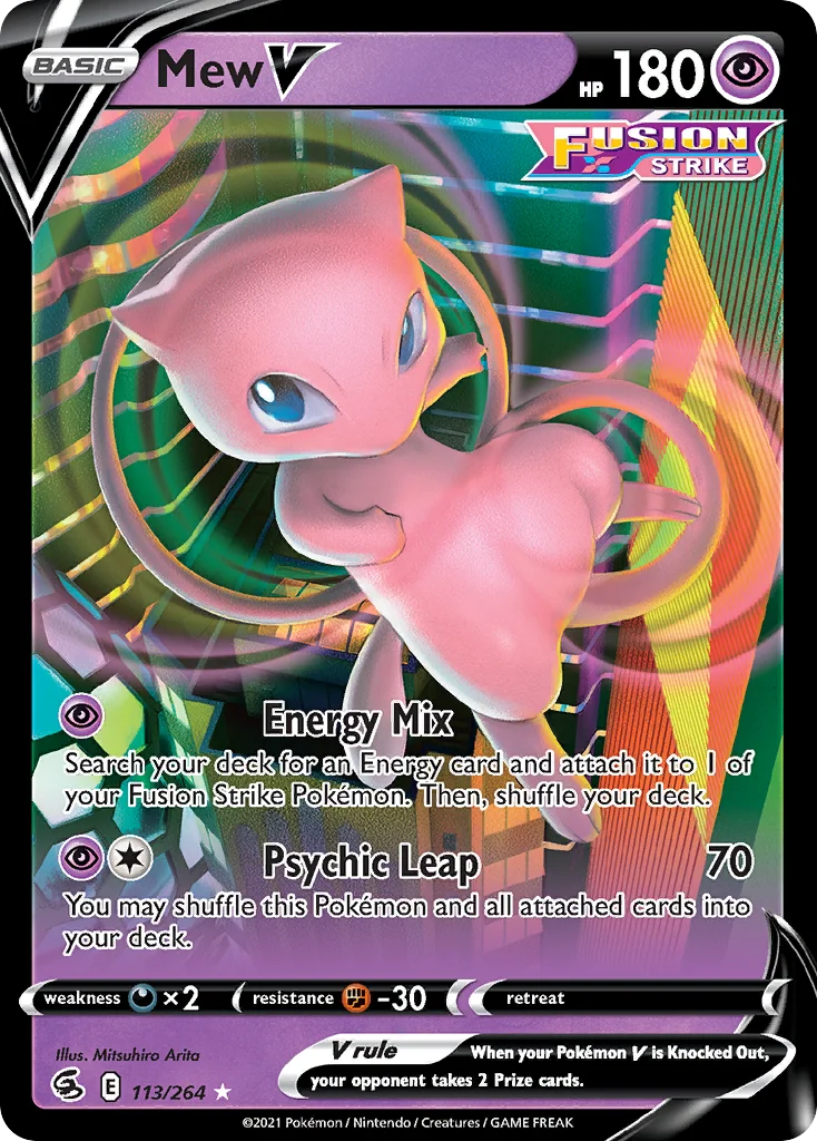 Mew V · Fusion Strike