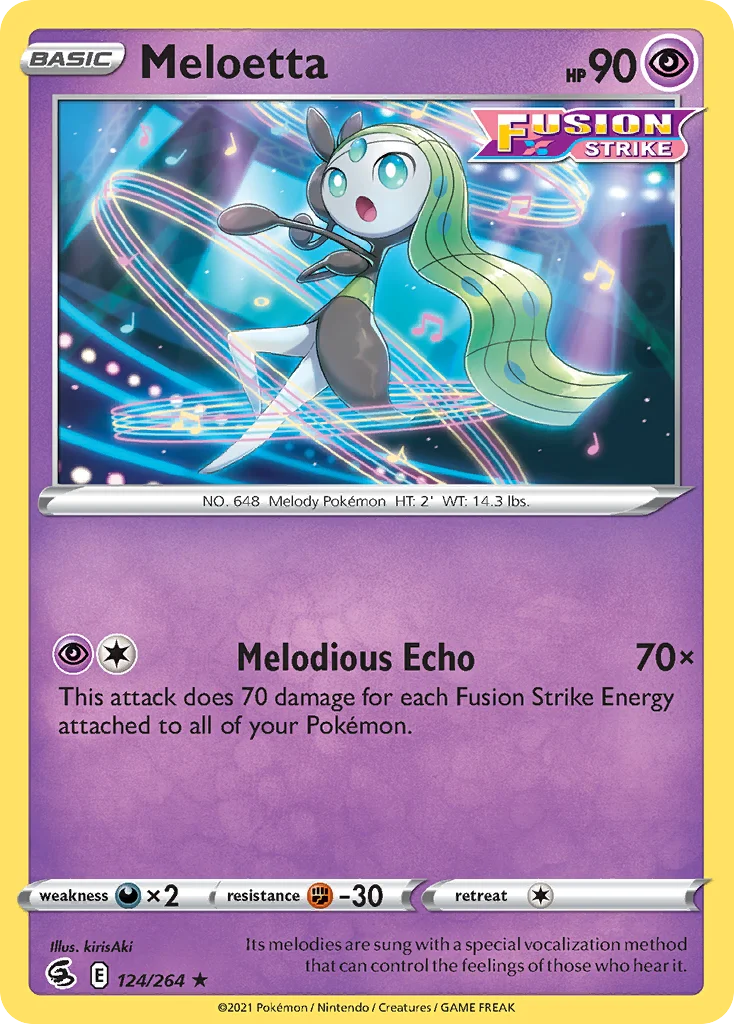 Meloetta · Fusion Strike