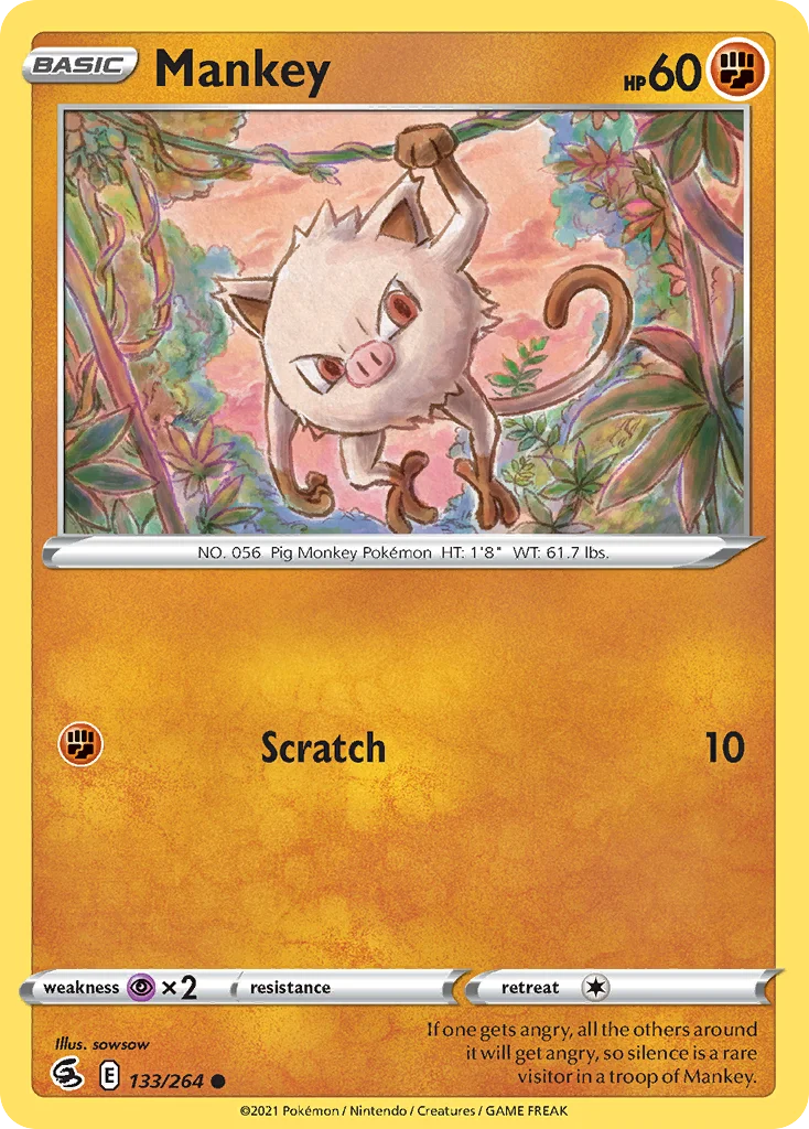 Mankey · Fusion Strike