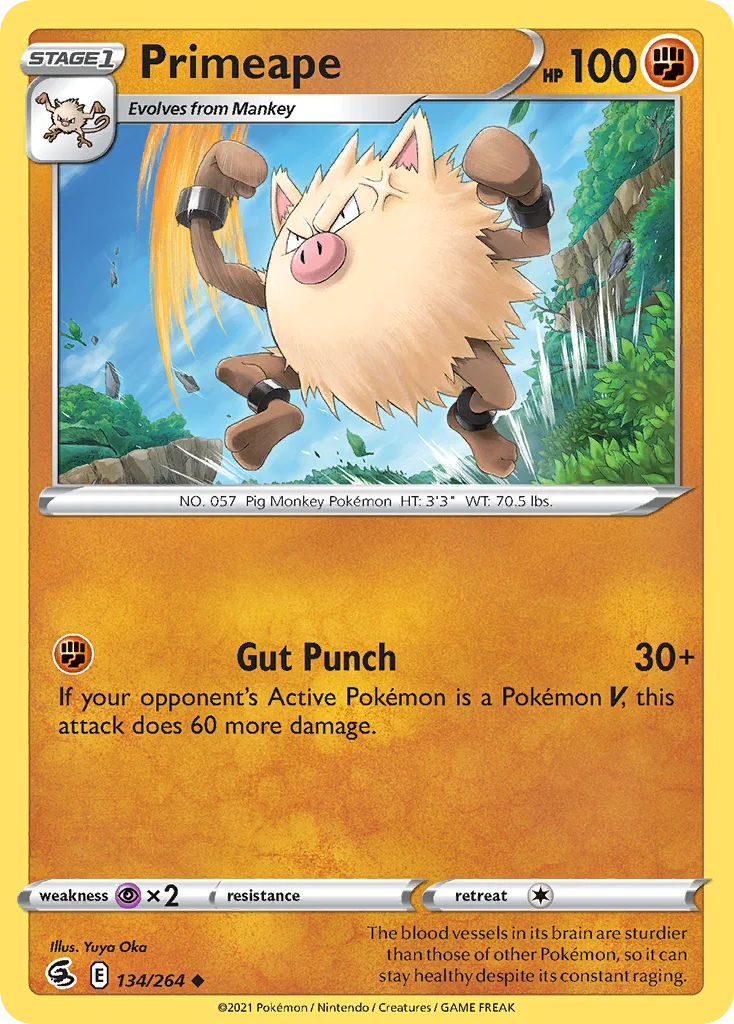 Primeape · Fusion Strike