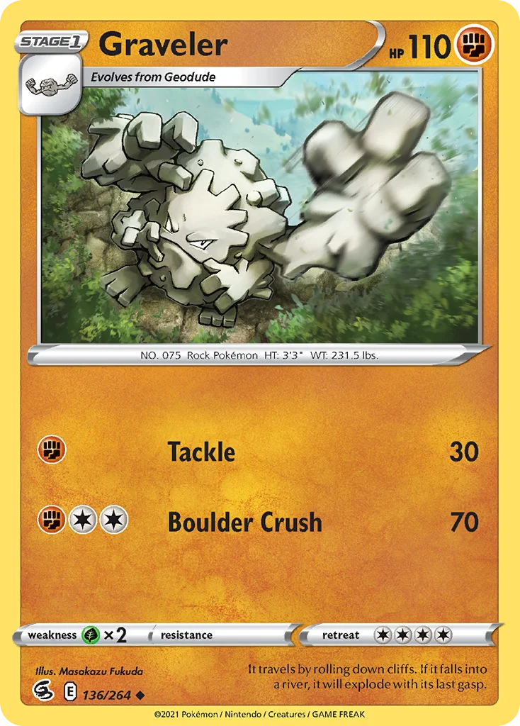 Graveler · Fusion Strike