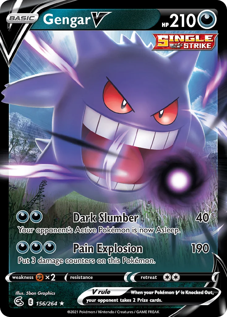 Gengar V · Fusion Strike