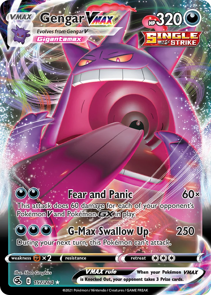 Gengar VMAX · Fusion Strike