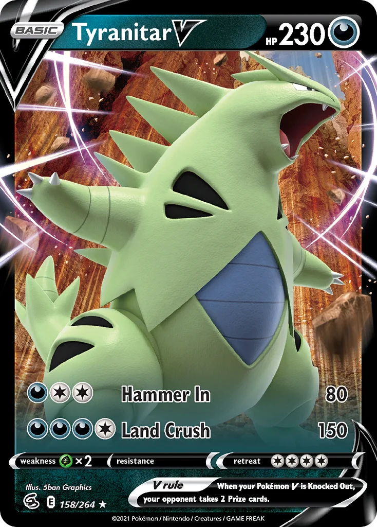 Tyranitar V · Fusion Strike