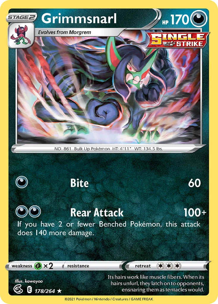 Grimmsnarl · Fusion Strike