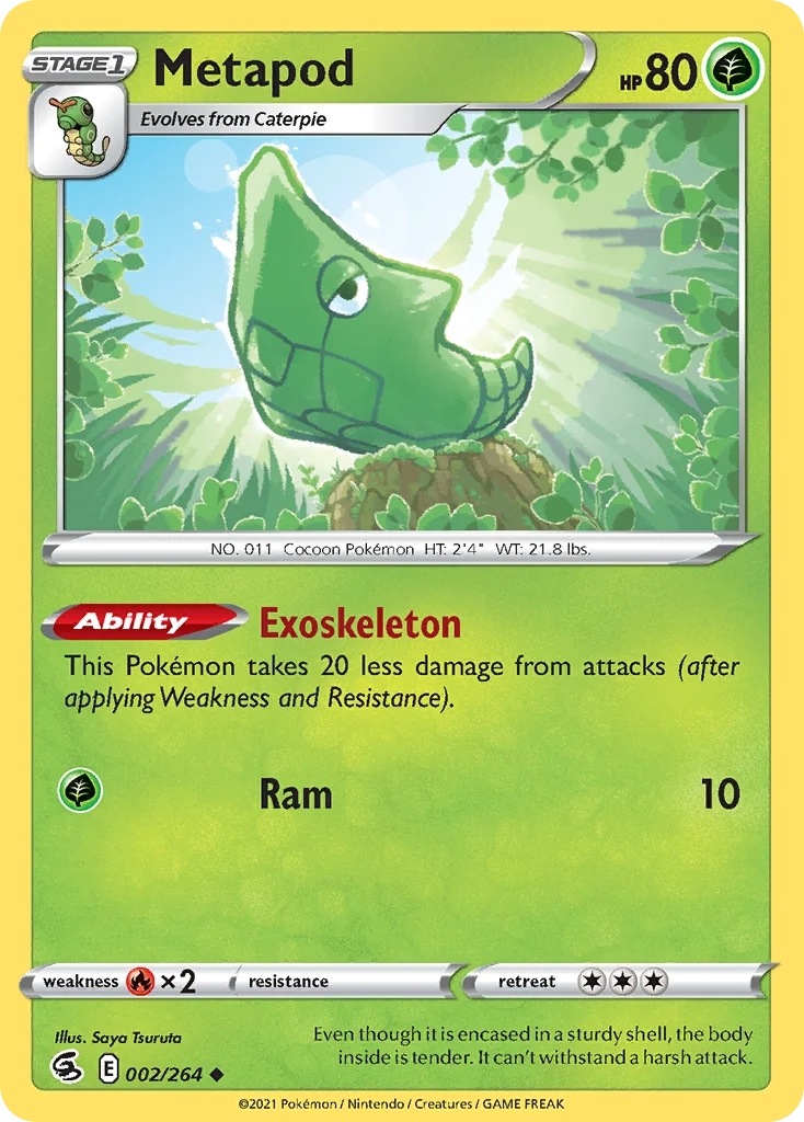 Metapod · Fusion Strike