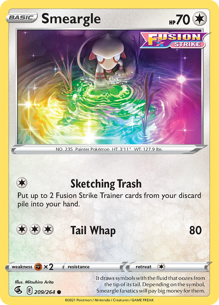 Smeargle · Fusion Strike