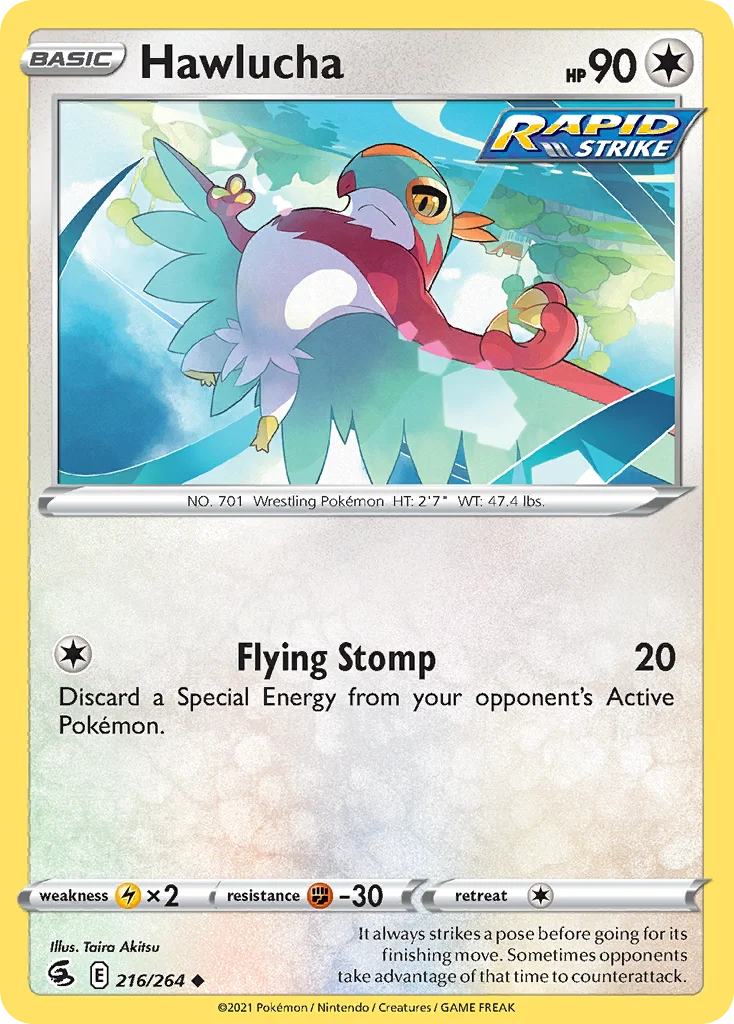 Hawlucha · Fusion Strike