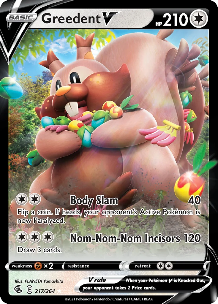 Greedent V · Fusion Strike