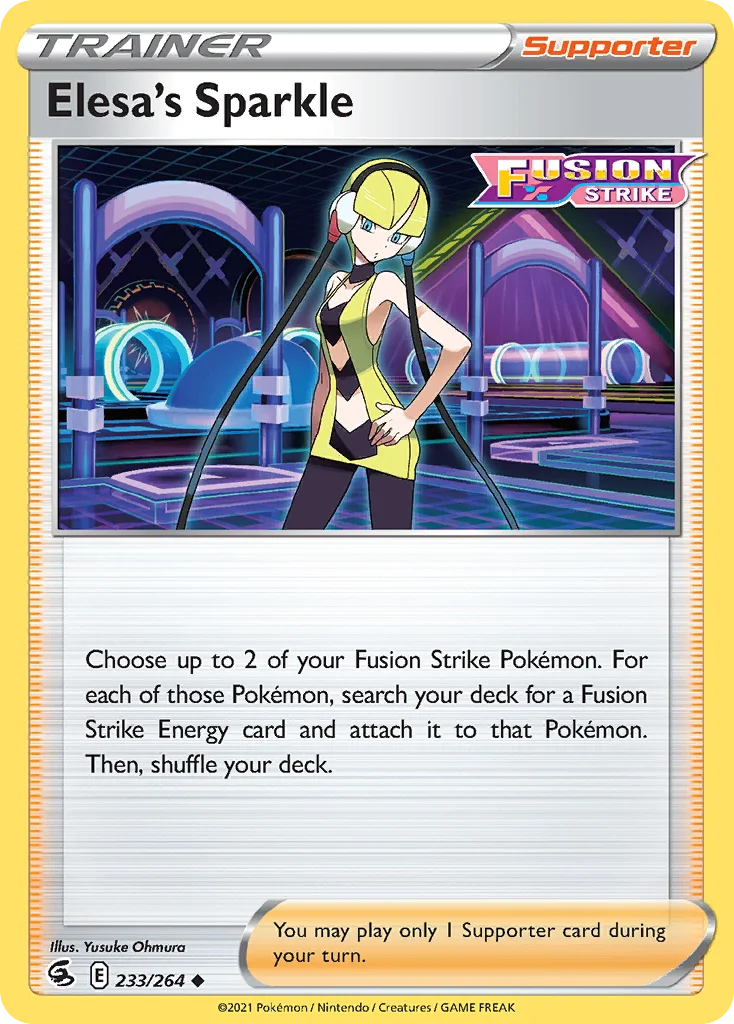 Elesa's Sparkle · Fusion Strike