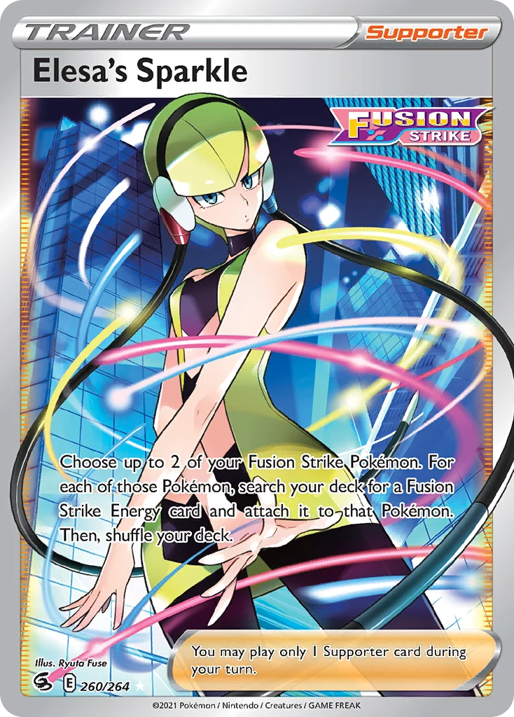 Elesa's Sparkle · Fusion Strike