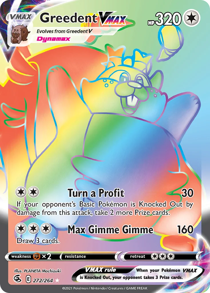 Greedent VMAX · Fusion Strike