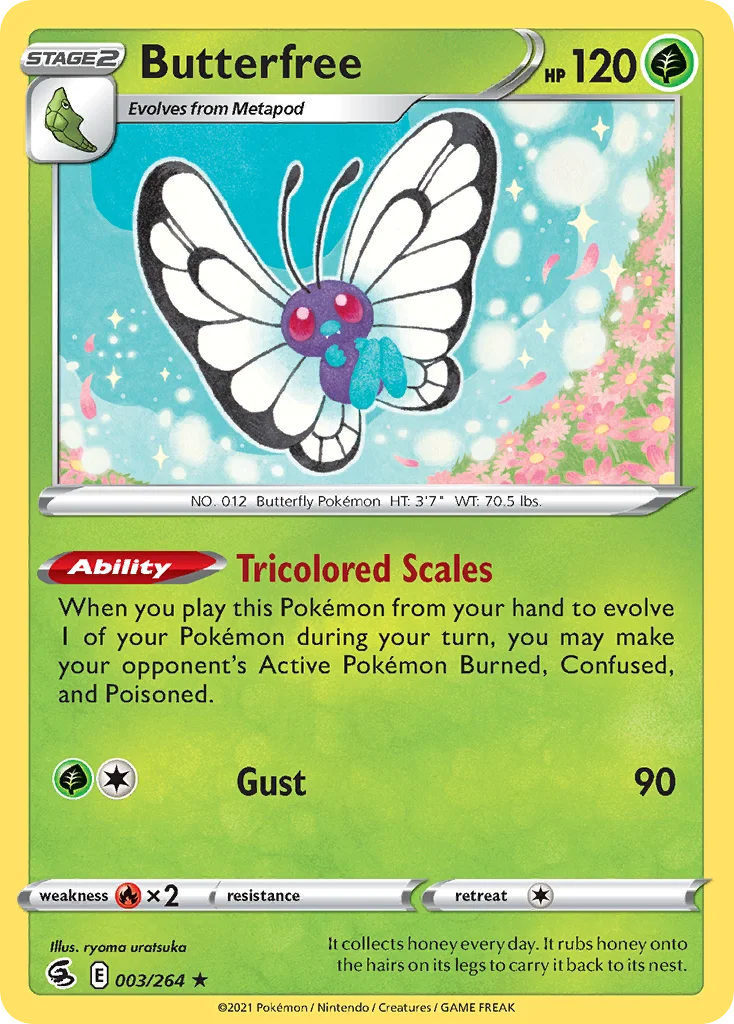 Butterfree · Fusion Strike