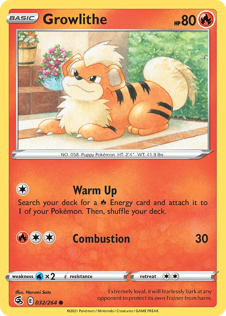 Growlithe · Fusion Strike