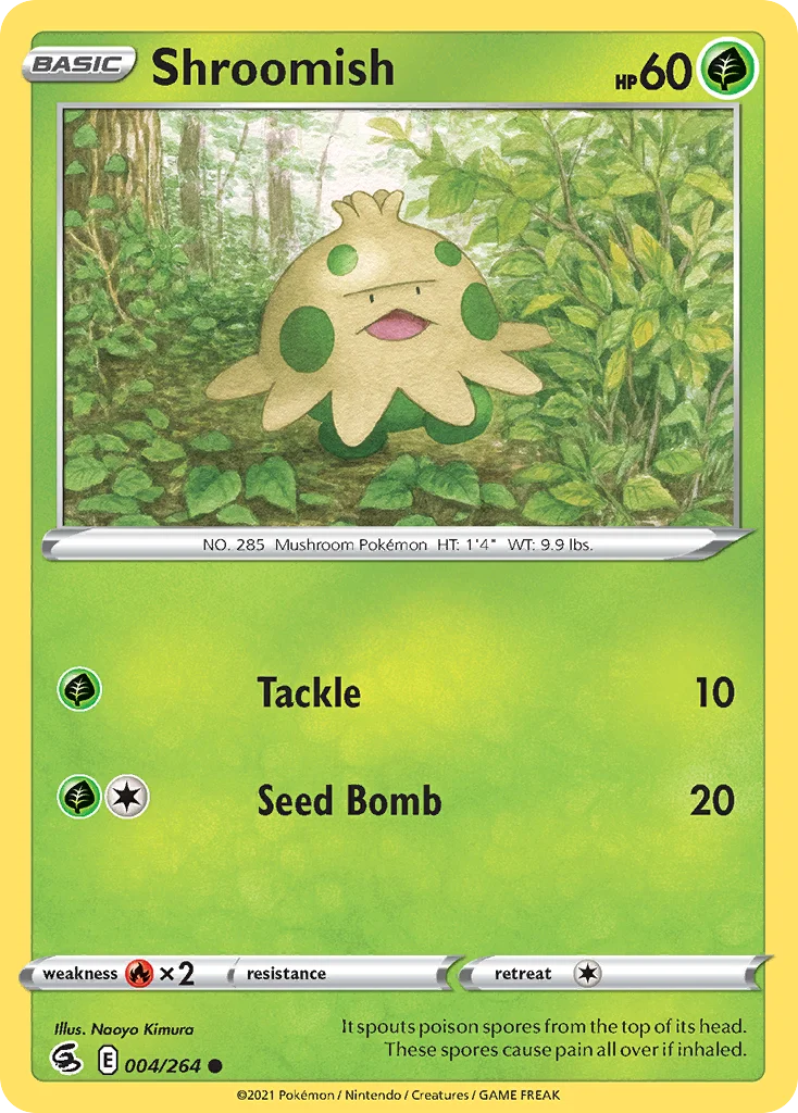 Shroomish · Fusion Strike