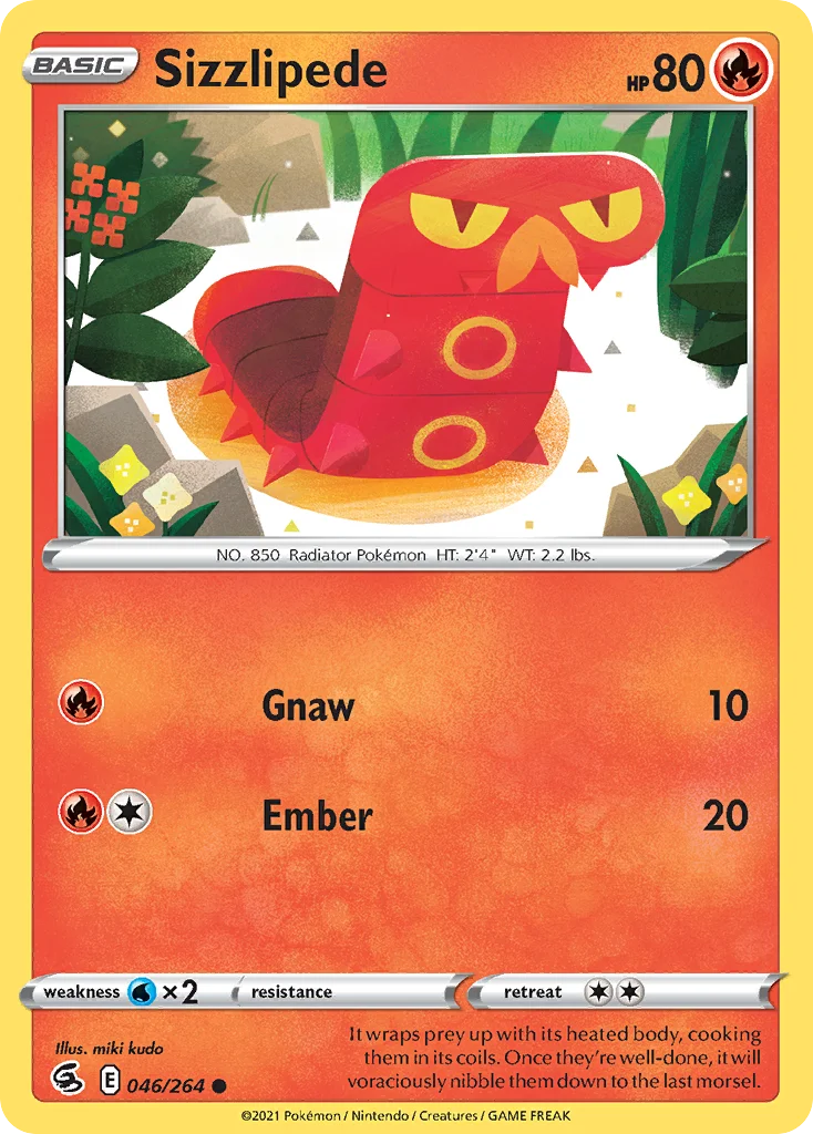 Sizzlipede · Fusion Strike