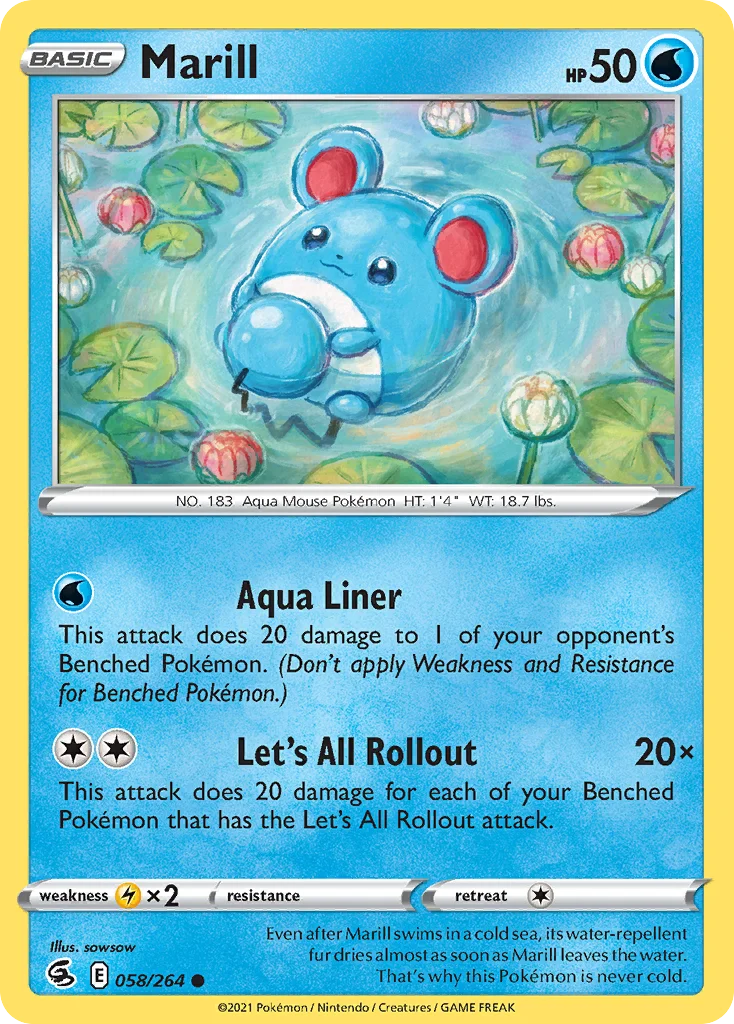 Marill · Fusion Strike