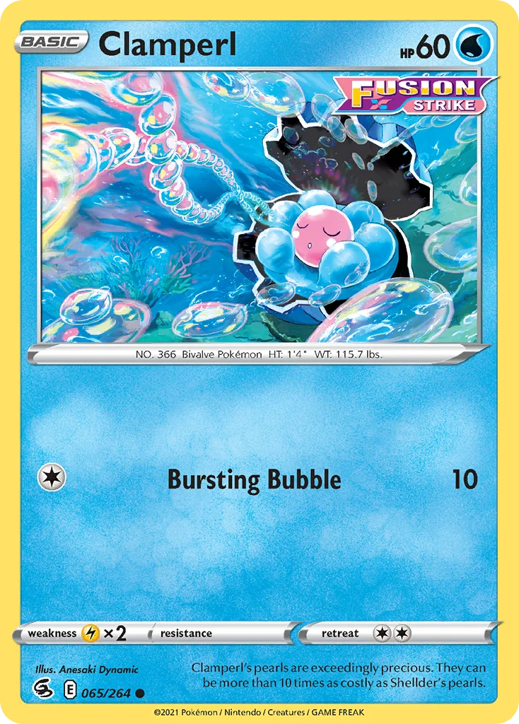 Clamperl · Fusion Strike
