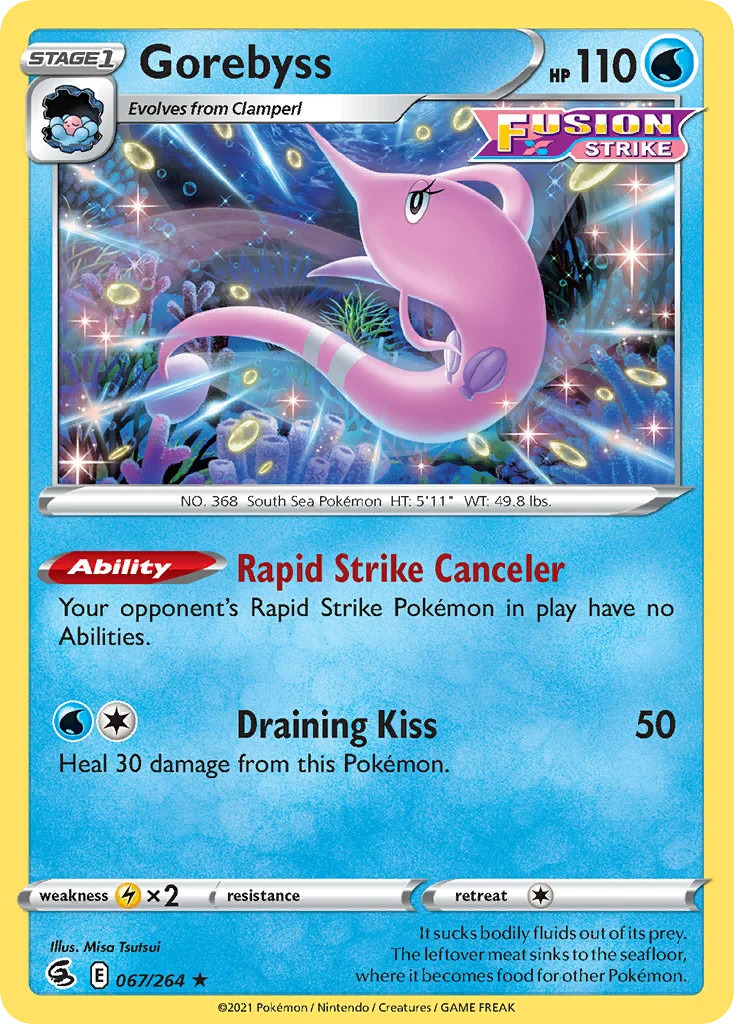 Gorebyss · Fusion Strike