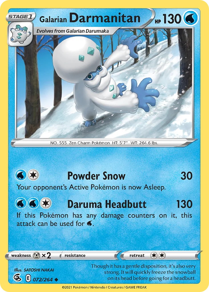 Galarian Darmanitan · Fusion Strike