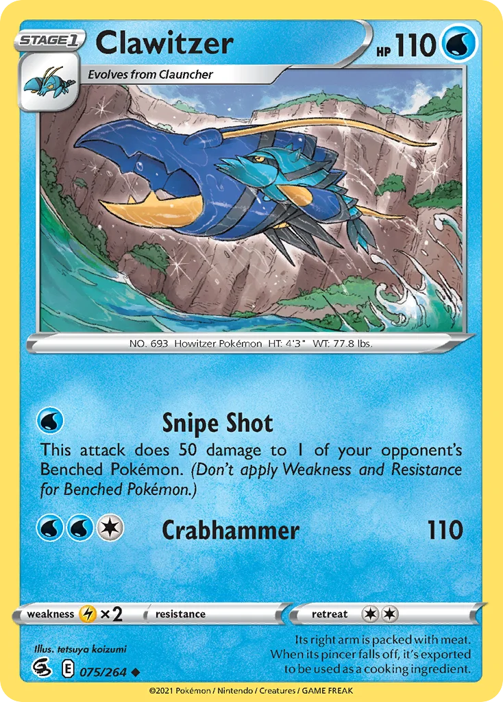 Clawitzer · Fusion Strike