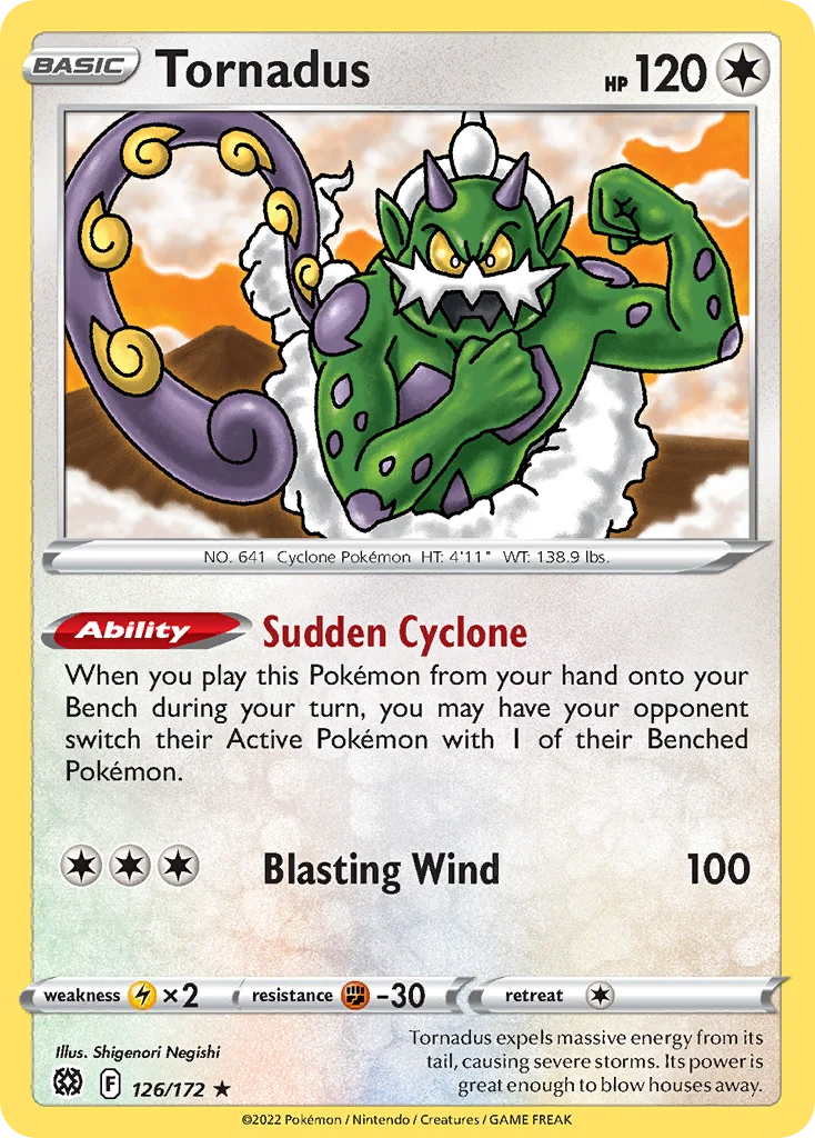 Tornadus · Brilliant Stars