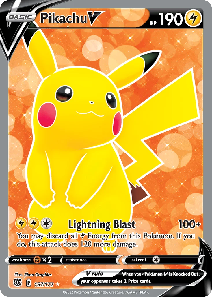Pikachu V · Brilliant Stars