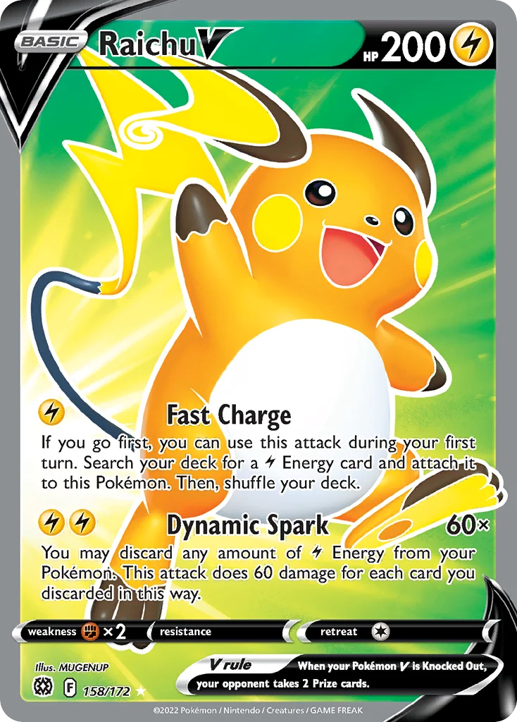 Raichu V · Brilliant Stars